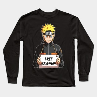 Free Rasengan Long Sleeve T-Shirt